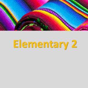 Elementary 2: September 2025 Thursdays 6.15 pm